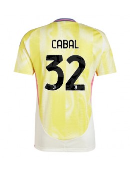 Juventus Juan Cabal #32 Replika Borta Kläder 2024-25 Kortärmad